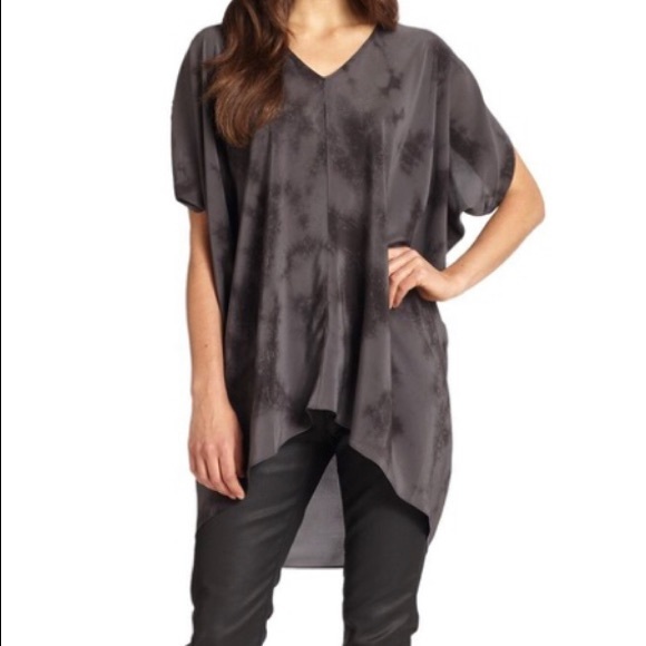 Eileen Fisher Silk Tunic XS (Will Fit A Small) - Picture 1 of 8